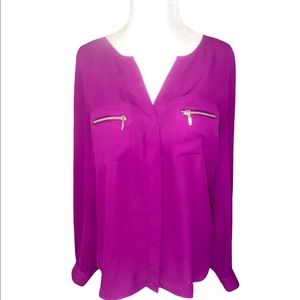 Magenta Macy’s blouse